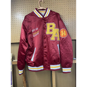 Will Smith #14 Fresh Prince Bel-Air Academy Headgear Nostalgia Satin Jacket XL